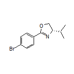 (S)-2-(4-Bromophenyl)-4-isopropyl-4,5-dihydrooxazole