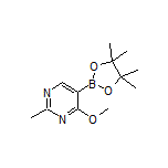4-Methoxy-2-methylpyrimidine-5-boronic Acid Pinacol Ester