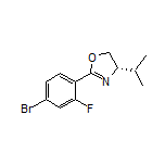 (S)-2-(4-Bromo-2-fluorophenyl)-4-isopropyl-4,5-dihydrooxazole