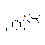 (R)-2-(4-Bromo-2-fluorophenyl)-4-isopropyl-4,5-dihydrooxazole