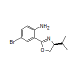 (S)-4-Bromo-2-(4-isopropyl-4,5-dihydrooxazol-2-yl)aniline