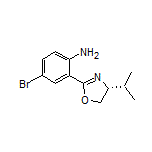 (R)-4-Bromo-2-(4-isopropyl-4,5-dihydrooxazol-2-yl)aniline