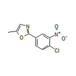 2-(4-Chloro-3-nitrophenyl)-5-methyloxazole