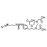 2,2’,2’’-[2-[4-[3-(3-Azidopropyl)thioureido]benzyl]-1,4,7-triazonane-1,4,7-triyl]triacetic Acid