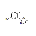 2-(5-Bromo-2-methylphenyl)-5-methyloxazole