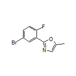 2-(5-Bromo-2-fluorophenyl)-5-methyloxazole
