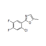 2-(2-Chloro-4,5-difluorophenyl)-5-methyloxazole