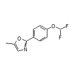 2-[4-(Difluoromethoxy)phenyl]-5-methyloxazole