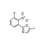2-(3-Fluoro-2-nitrophenyl)-5-methyloxazole