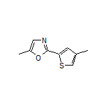 5-Methyl-2-(4-methylthiophen-2-yl)oxazole