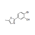 2-Bromo-5-(5-methyloxazol-2-yl)phenol