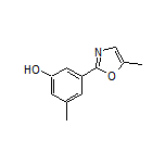 3-Methyl-5-(5-methyloxazol-2-yl)phenol