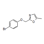 2-[(4-Bromophenoxy)methyl]-5-methyloxazole