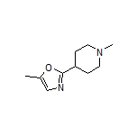 5-Methyl-2-(1-methylpiperidin-4-yl)oxazole
