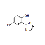 4-Chloro-2-(5-methyloxazol-2-yl)phenol