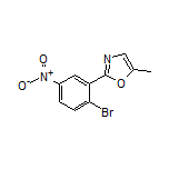 2-(2-Bromo-5-nitrophenyl)-5-methyloxazole