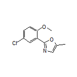2-(5-Chloro-2-methoxyphenyl)-5-methyloxazole