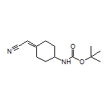 2-[4-(Boc-amino)cyclohexylidene]acetonitrile