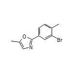2-(3-Bromo-4-methylphenyl)-5-methyloxazole
