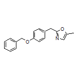 2-[4-(Benzyloxy)benzyl]-5-methyloxazole