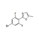 2-(4-Bromo-2,6-difluorophenyl)-5-methyloxazole