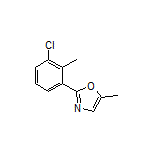 2-(3-Chloro-2-methylphenyl)-5-methyloxazole