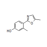 3-Methyl-4-(5-methyloxazol-2-yl)phenol