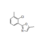 2-(2-Chloro-3-methylphenyl)-5-methyloxazole