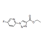 Ethyl 1-(5-Fluoropyridin-2-yl)-1H-1,2,3-triazole-4-carboxylate