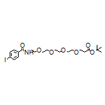 tert-Butyl 1-(4-Iodophenyl)-1-oxo-5,8,11,14-tetraoxa-2-azaheptadecan-17-oate
