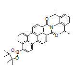 [2-(2,6-Diisopropylphenyl)-1,3-dioxo-2,3-dihydro-1H-benzo[10,5]anthra[2,1,9-def]isoquinolin-8-yl]boronic Acid Pinacol Ester