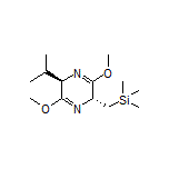 (2R,5R)-2-Isopropyl-3,6-dimethoxy-5-[(trimethylsilyl)methyl]-2,5-dihydropyrazine