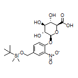 (2S,3S,4S,5R,6S)-6-[4-[[(tert-Butyldimethylsilyl)oxy]methyl]-2-nitrophenoxy]-3,4,5-trihydroxytetrahydro-2H-pyran-2-carboxylic Acid