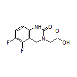 2-[5,6-Difluoro-2-oxo-1,2-dihydroquinazolin-3(4H)-yl]acetic Acid