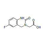 2-[6-Fluoro-2-oxo-1,2-dihydroquinazolin-3(4H)-yl]acetic Acid