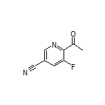 6-Acetyl-5-fluoronicotinonitrile