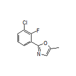 2-(3-Chloro-2-fluorophenyl)-5-methyloxazole