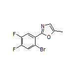 2-(2-Bromo-4,5-difluorophenyl)-5-methyloxazole