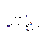 2-(5-Bromo-2-iodophenyl)-5-methyloxazole