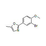 2-(3-Bromo-4-methoxyphenyl)-5-methyloxazole