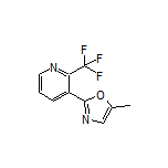 5-Methyl-2-[2-(trifluoromethyl)pyridin-3-yl]oxazole