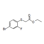Ethyl 2-[(4-Bromo-2-fluorophenyl)thio]acetate