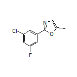 2-(3-Chloro-5-fluorophenyl)-5-methyloxazole