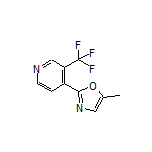 5-Methyl-2-[3-(trifluoromethyl)pyridin-4-yl]oxazole