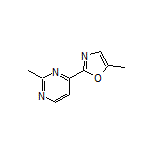 5-Methyl-2-(2-methylpyrimidin-4-yl)oxazole