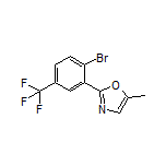 2-[2-Bromo-5-(trifluoromethyl)phenyl]-5-methyloxazole