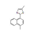 5-Methyl-2-(4-methylnaphthalen-1-yl)oxazole