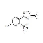 (R)-2-[4-Bromo-2-(trifluoromethyl)phenyl]-4-isopropyl-4,5-dihydrooxazole