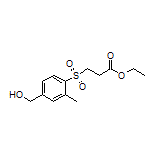 Ethyl 3-[[4-(Hydroxymethyl)-2-methylphenyl]sulfonyl]propanoate