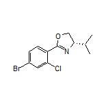 (S)-2-(4-Bromo-2-chlorophenyl)-4-isopropyl-4,5-dihydrooxazole